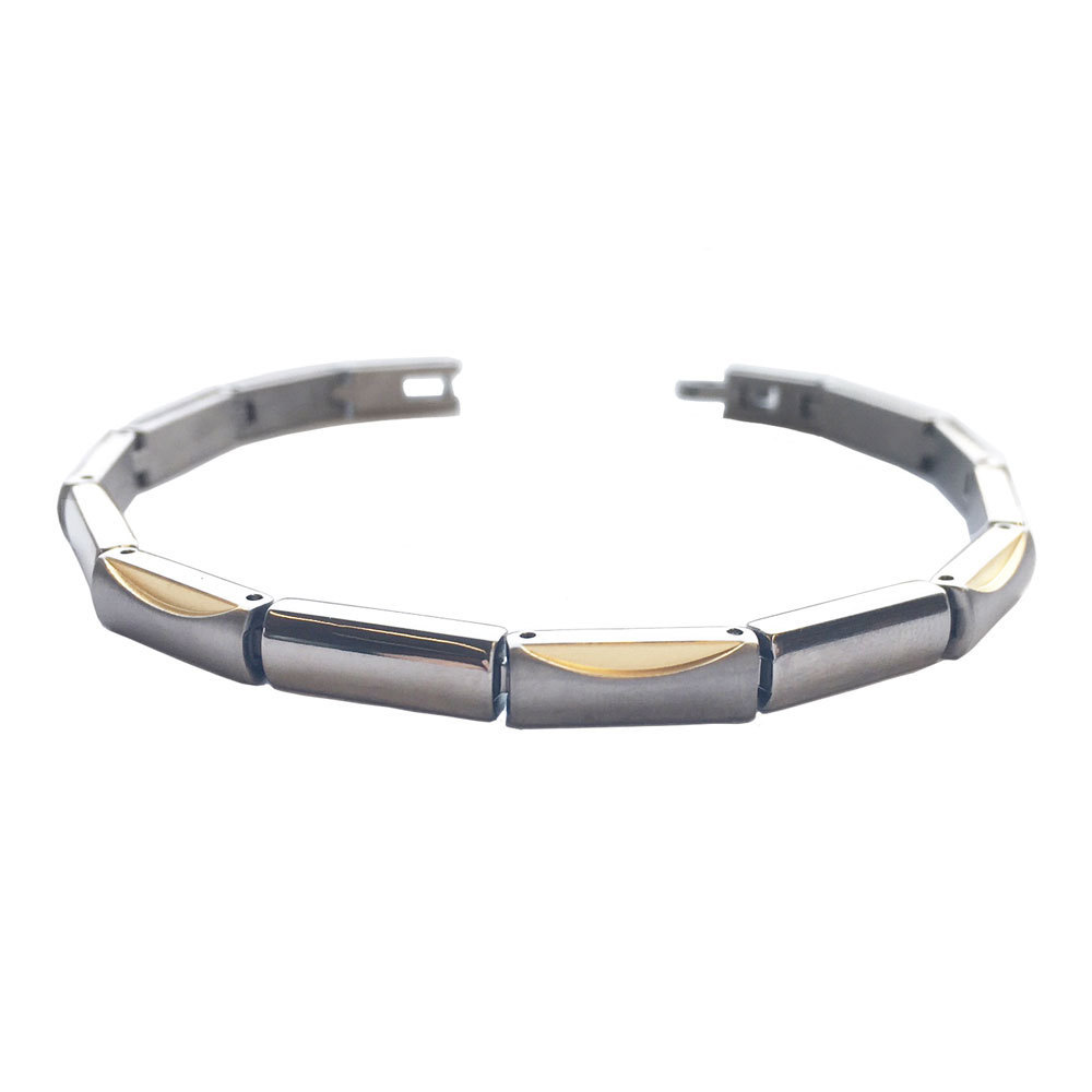 Boccia 03015-01 zilverkleurige titanium armband