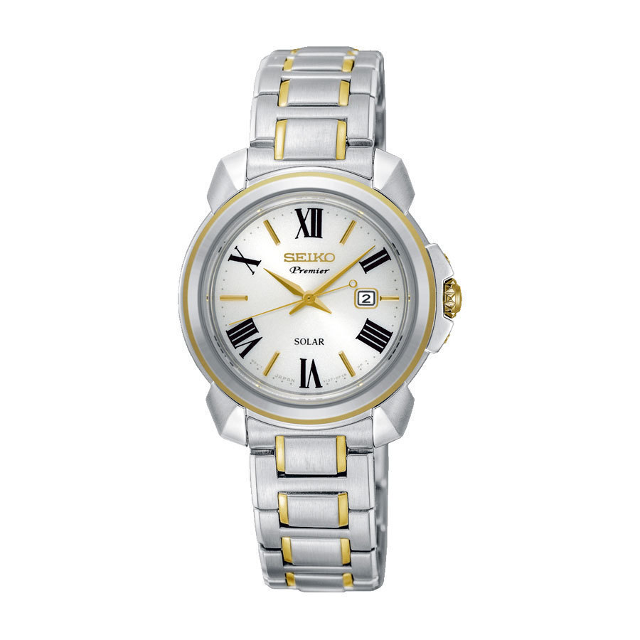 diamant discretie zand Seiko SUT346P1 Premier horloge | Trendjuwelier
