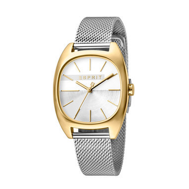Esprit ES1L038M0115 Infinity Silver Gold Mesh - L horloge