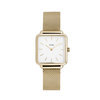 CLUSE CL60003 La Garconne Rose Gold Mesh-White horloge 1