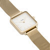 CLUSE CL60003 La Garconne Rose Gold Mesh-White horloge 2