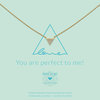 Heart to get N390TRZ18G Necklace triangle zirkon shine like you never did before gold 1