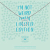 Heart to get N391CAZ18S Necklace cat zirkon I 'm not weird, I am limited edition silver 1