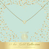 Heart to get NG04OPH18 Necklace open heart 14 krt gold 1
