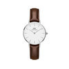 Daniel Wellington DW00100239 Classic Petite 28 mm Bristol White silver horloge 1