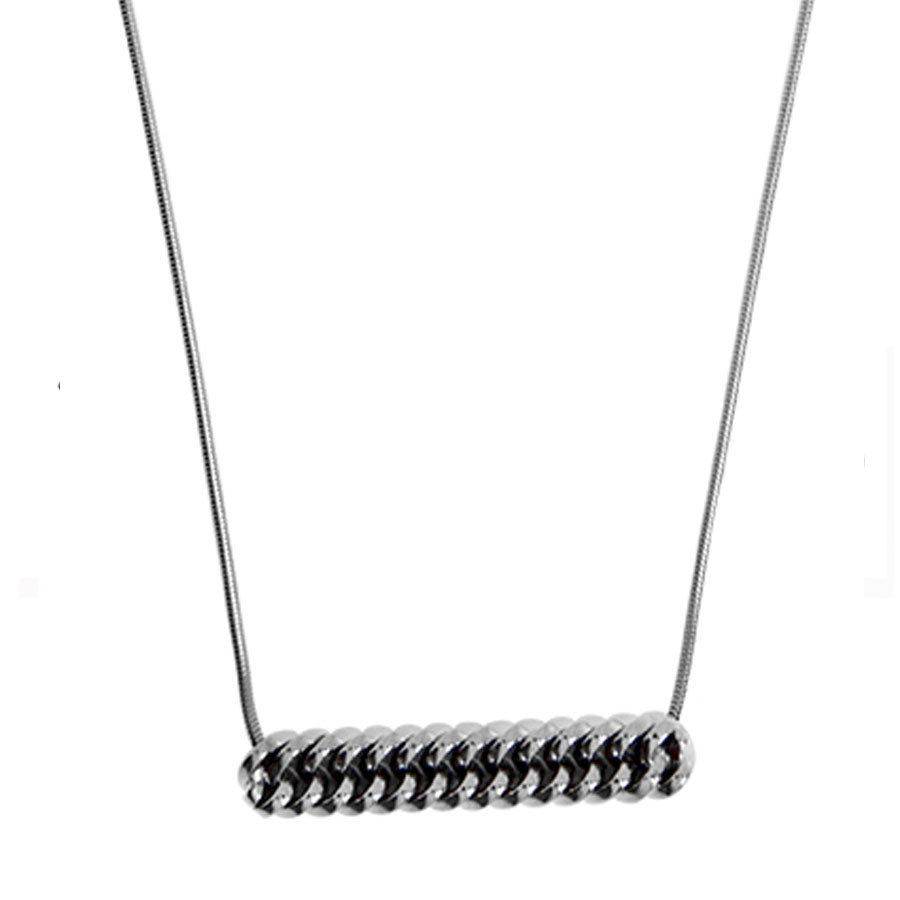 Buddha to Buddha 015 Refined Chain Necklace zilver