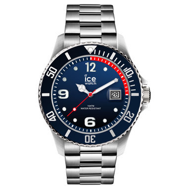 Ice-Watch IW015775 ICE Steel Marine silver Large 44 mm horloge