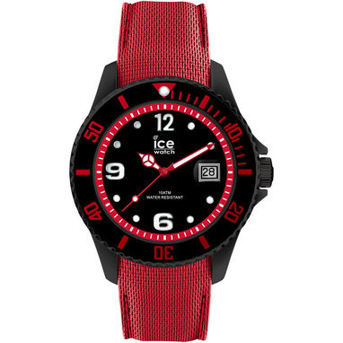 Ice-Watch IW015782 ICE Steel Black red Large 44 mm horloge