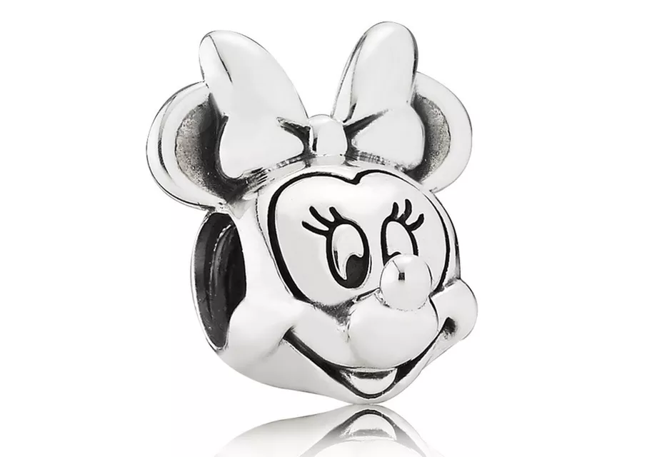 Pandora Disney 791587 Bedel Minnie Mouse Portrait zilver