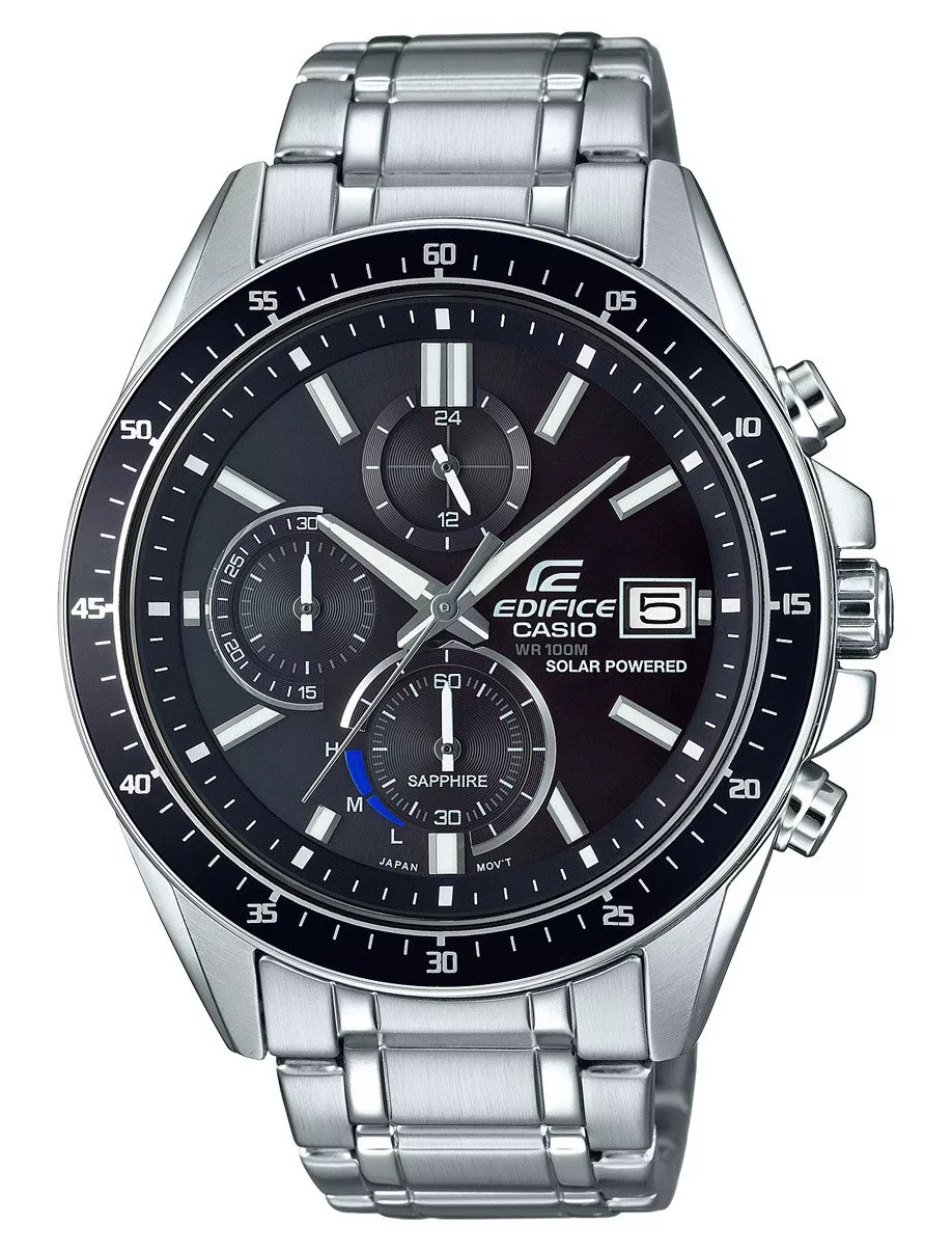 Casio Edifice EFS-S510D-1AVUEF horloge Premium Solar saffierglas 46,1 mm