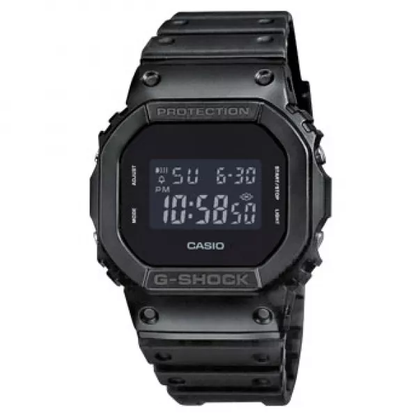Casio G-Shock DW-5600BB-1ER Timecatcher met Multi-alarm 42,8 mm