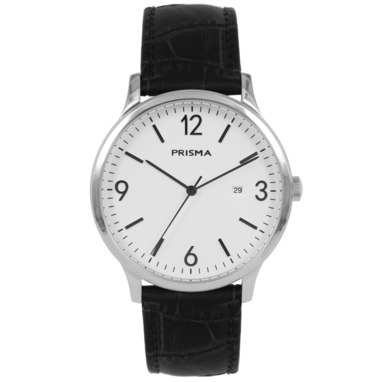 prisma-p1631-heren-horloge-zilver-edelstaal-carbon