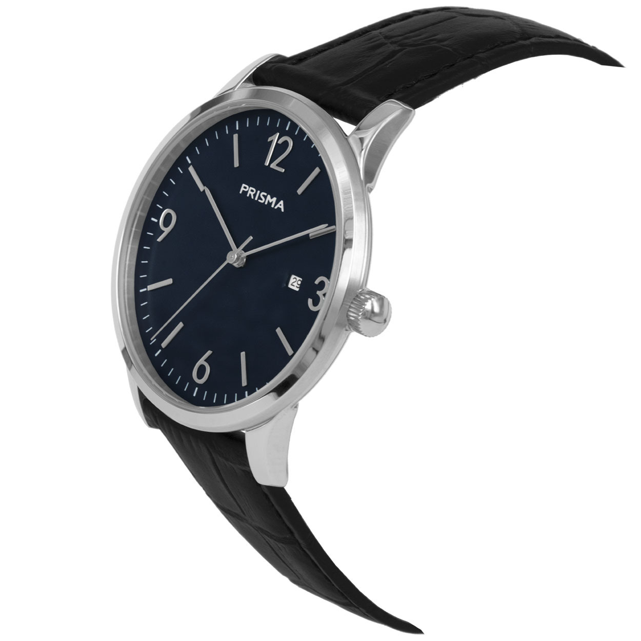 prisma-p1634-heren-horloge-blauw-edelstaal-carbon-schuin