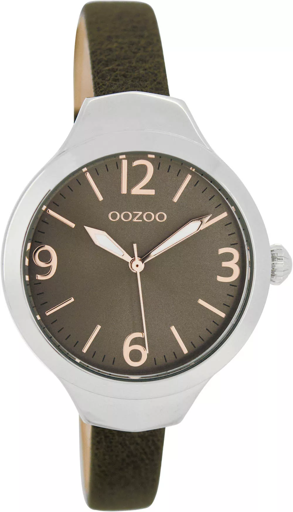 OOZOO Horloge Timepieces Collection 35 mm donkerbruin  C7553