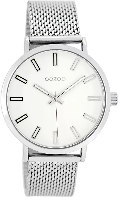 OOZOO Horloge Timepieces Collection 38 mm zilverkleur  C7950