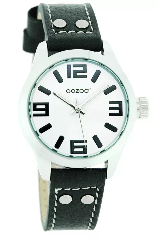 OOZOO Horloge Junior 34 mm zwart  JR158