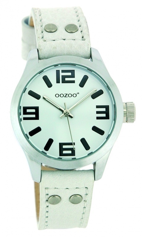 OOZOO Horloge Junior mm wit JR155 | Trendjuwelier