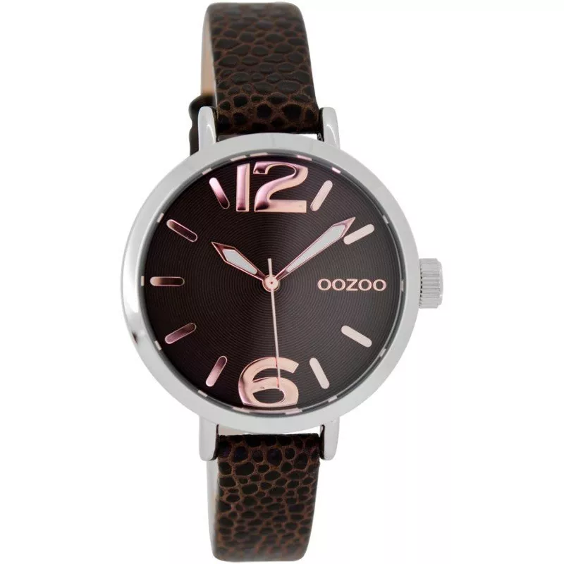 OOZOO Horloge Junior 35 mm bruin  JR273