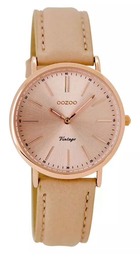 OOZOO Horloge Vintage rosé/roze 32 mm C8821