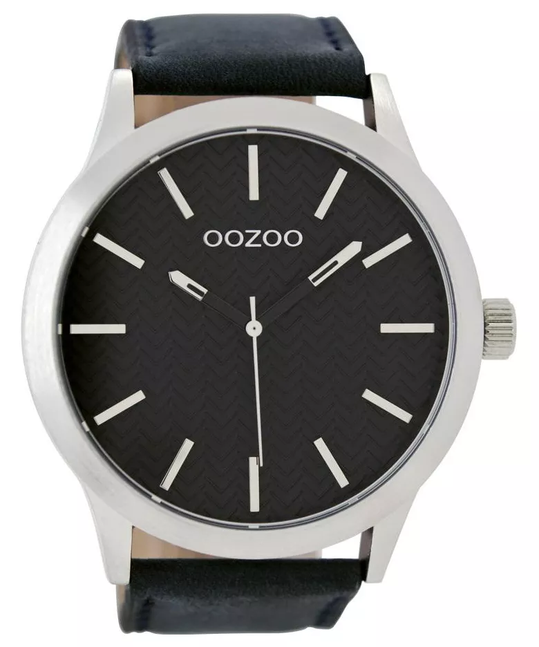 OOZOO Horloge Timepieces darkblue 50 mm C9013