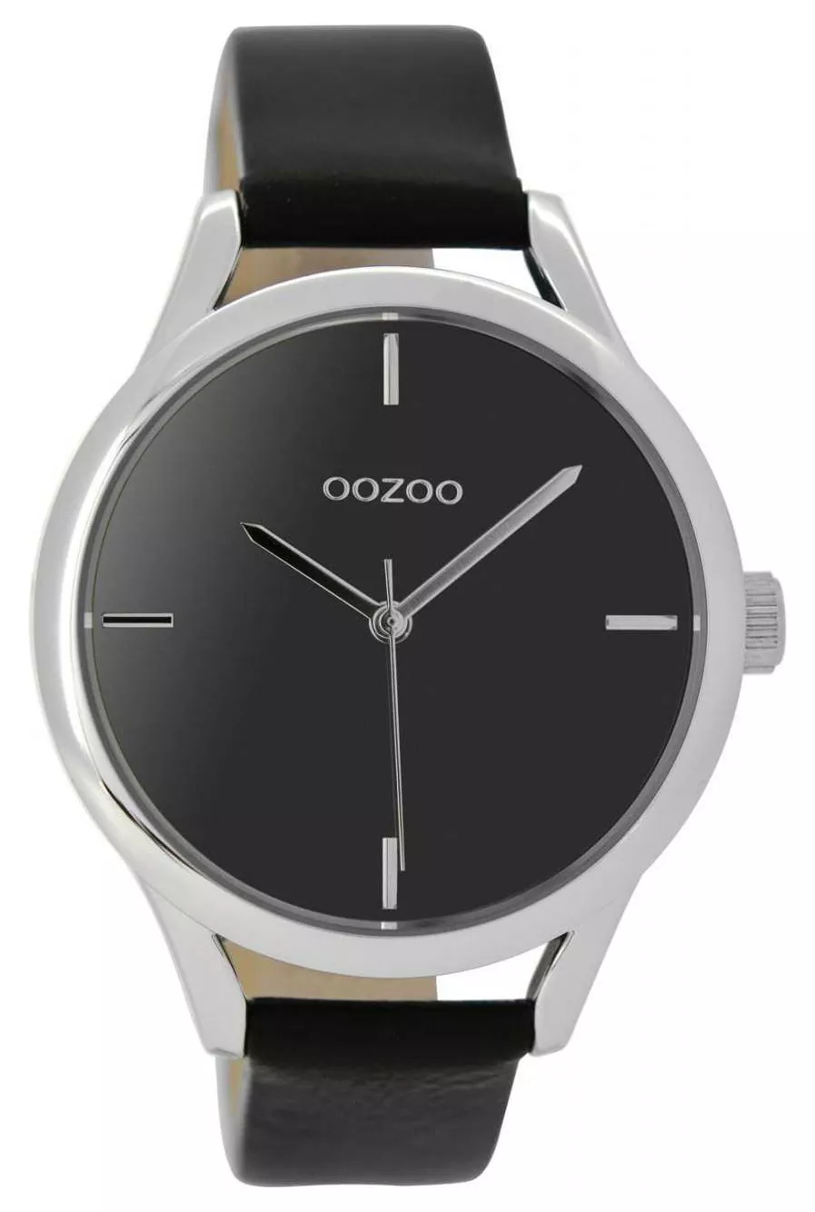 OOZOO Horloge Timepieces silver-black 40 mm C9144