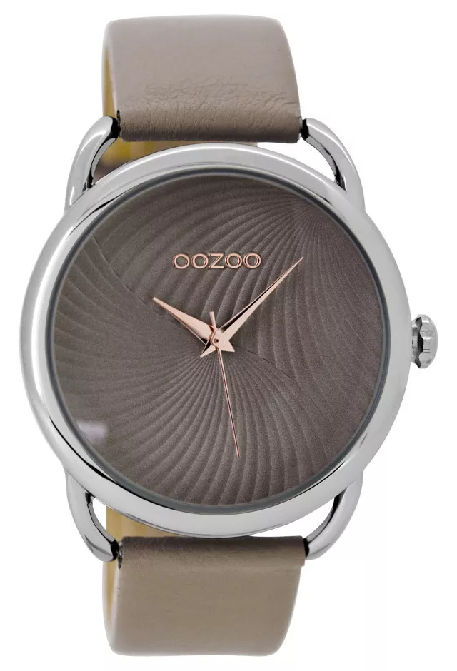 OOZOO Horloge Timepieces taupe 42 mm C9162