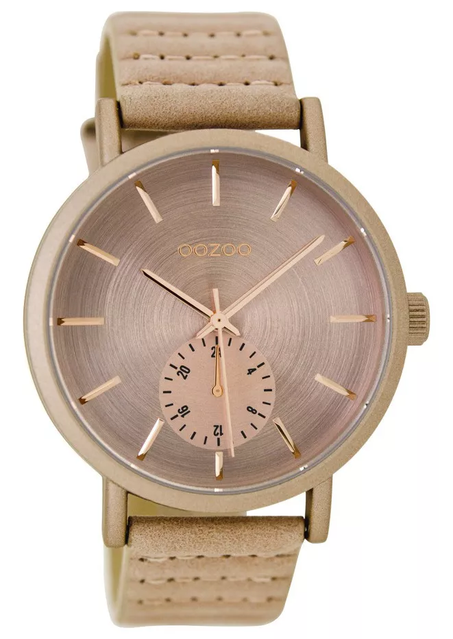 OOZOO Horloge Timepieces Collection pinkgrey/rose 42 mm C9186