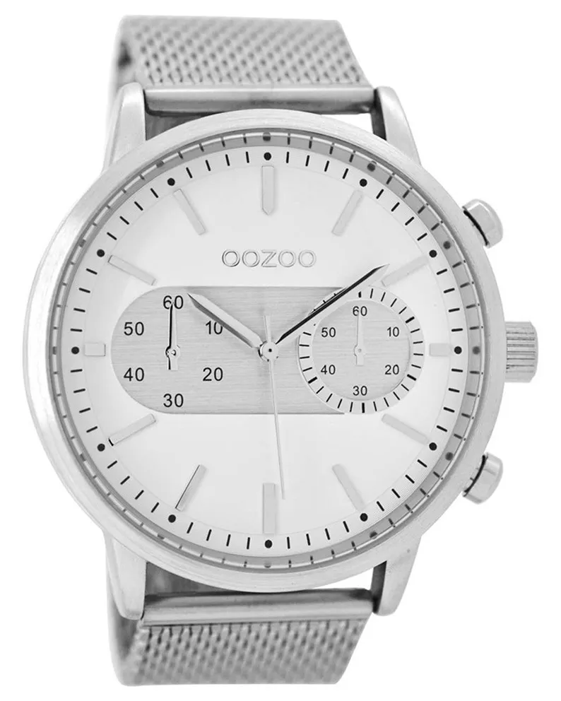 OOZOO Horloge Timepieces Collection wit 48 mm C9070
