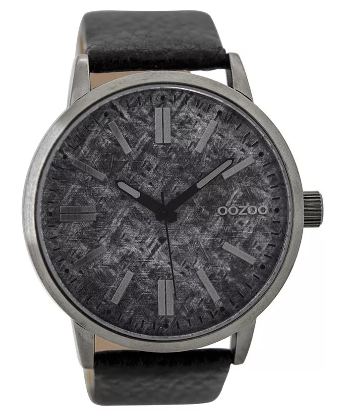 OOZOO Horloge Timepieces Collection 48 mm black C9409