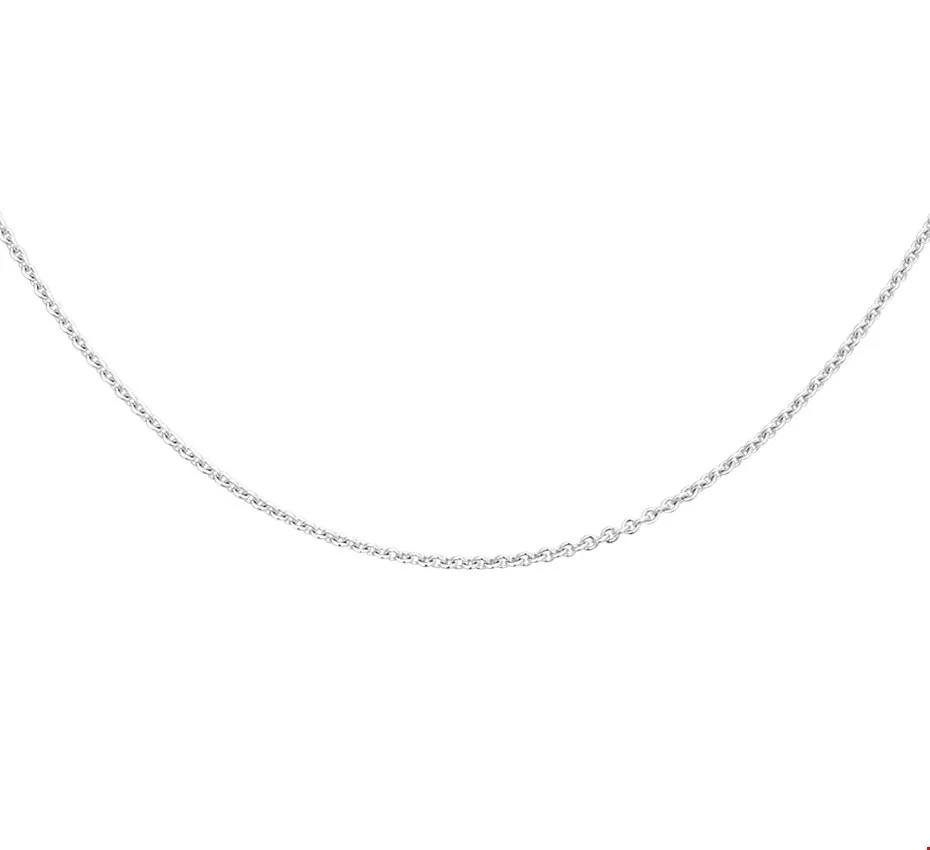 Huiscollectie 4103681 Collier Witgoud Anker 1,2 mm
