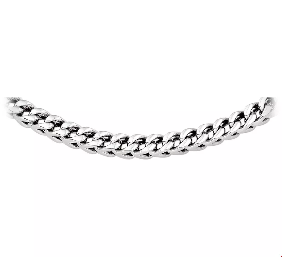Huiscollectie 6502719 Collier Staal 6 mm 55 cm
