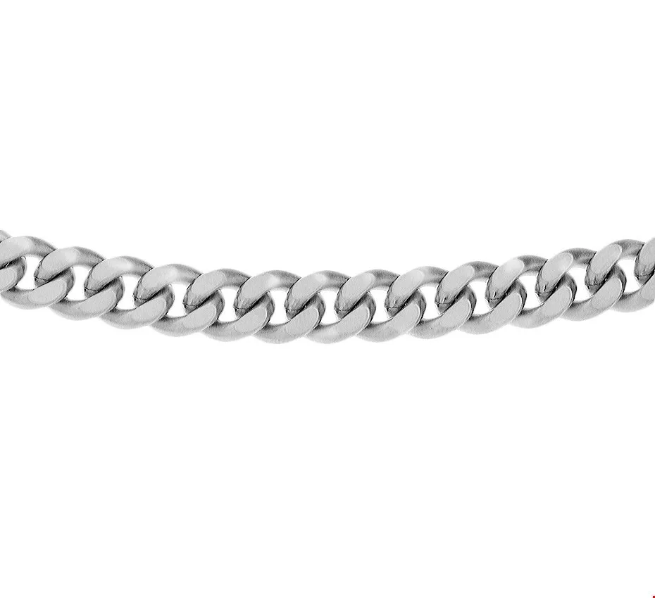 Huiscollectie 6505348 Collier Staal Gourmet 8 mm breed 50 cm lang