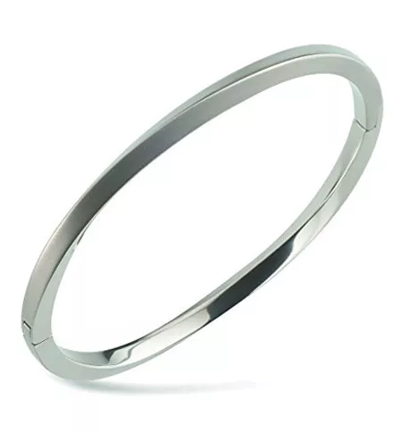 Boccia Armband Titanium zilverkleurig 03011-01