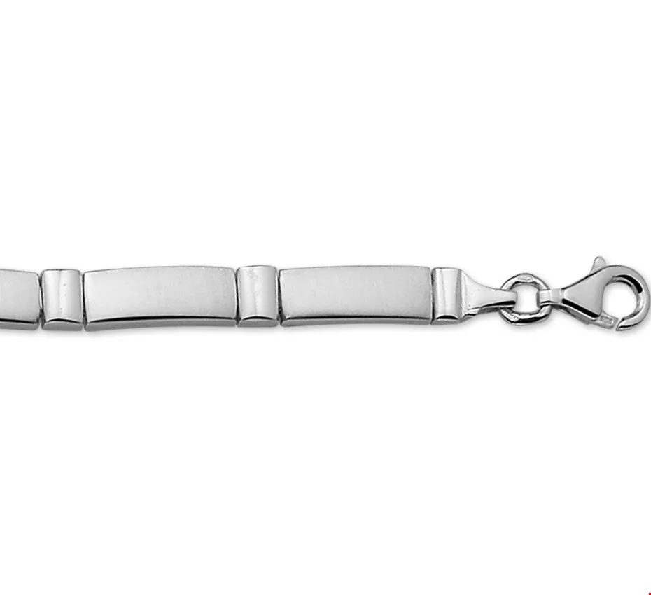 Huiscollectie Armband Zilver Poli/mat 5,3 mm 19 cm
