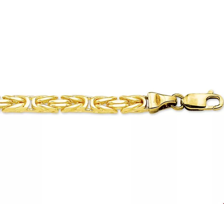 Huiscollectie Armband Goud Konings 4,2 mm 20.5 cm
