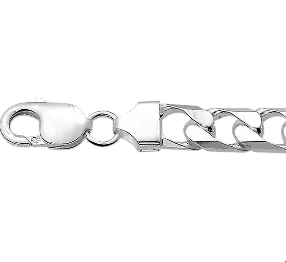Huiscollectie Armband Zilver Geslepen Gourmet 10  mm 22 cm