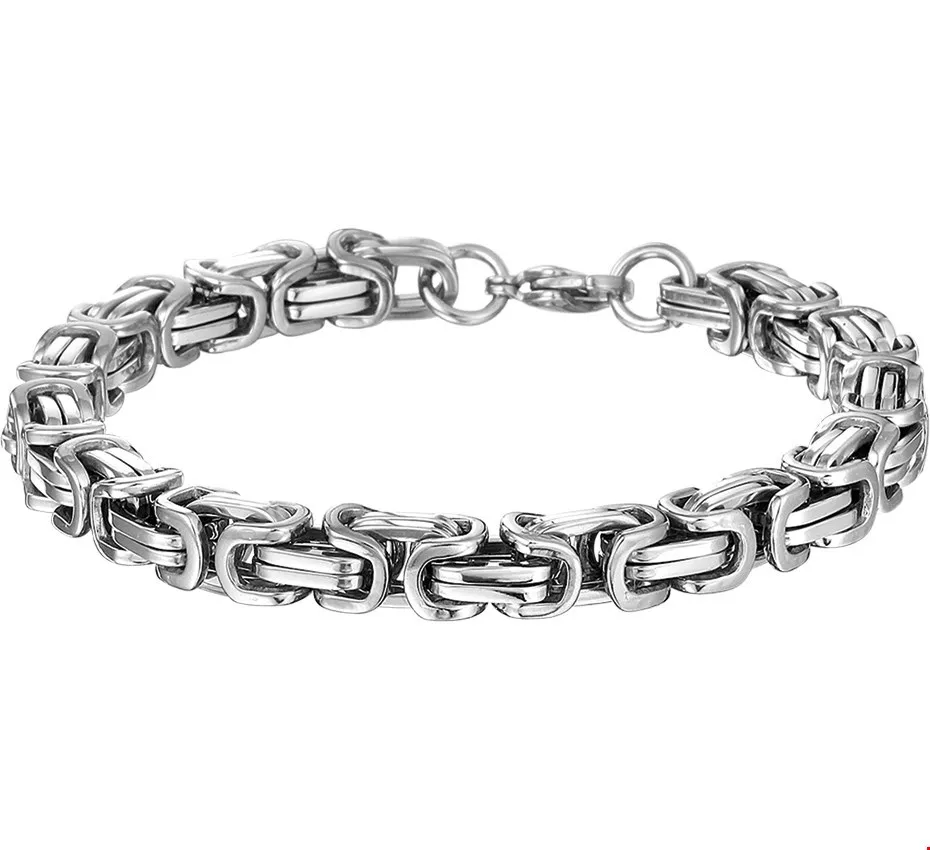 Huiscollectie Armband Staal Konings 7 mm 22 cm