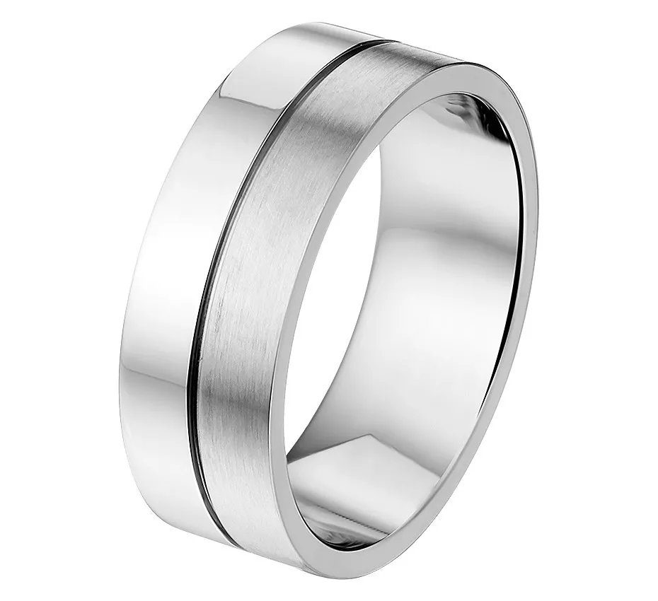 Huiscollectie Ring A503 - 8 Mm - Zonder Cz Staal