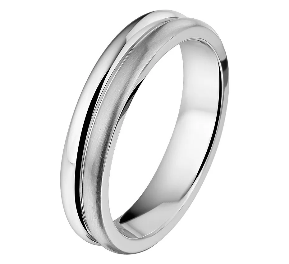 Huiscollectie Ring A501 - 5 mm - Zonder Cz Staal