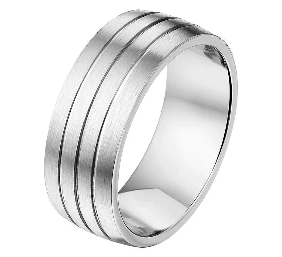 Huiscollectie Ring A512 - 8,5 Mm - Zonder Cz Staal