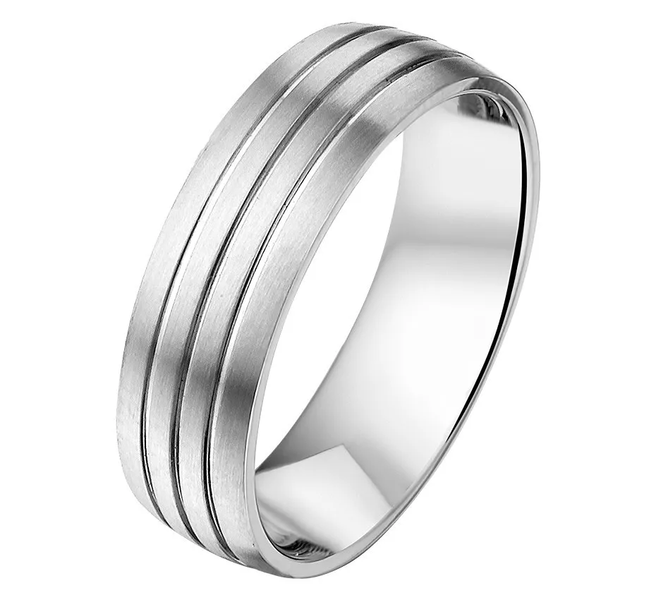 Huiscollectie Ring A512 - 6 Mm - Zonder Cz Staal