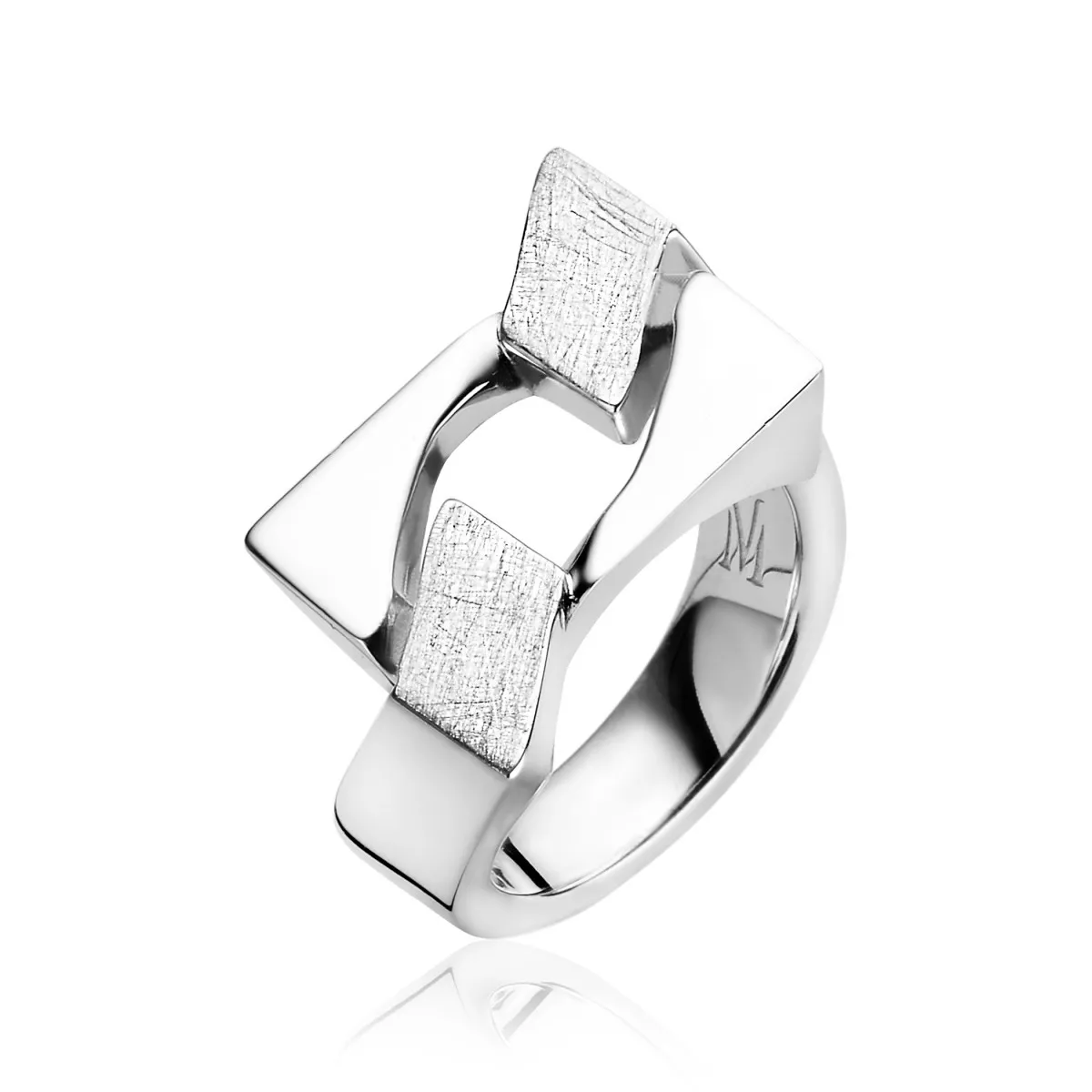 Zinzi by Mart Visser MVR11 Ring Gourmet zilver 14 mm