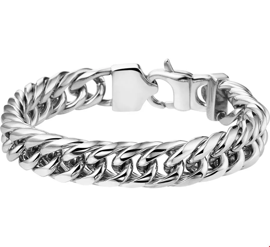Huiscollectie Armband Staal Gourmet 11 mm 19 cm