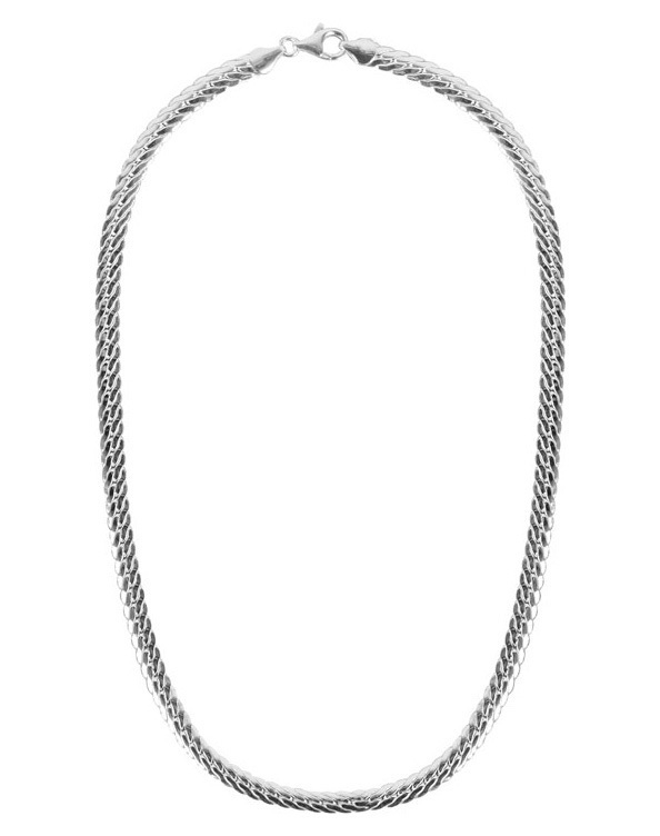Penetratie zakdoek Soeverein FirstChoice VIT55 zilveren Ketting Vittoria-schakel 45 cm
