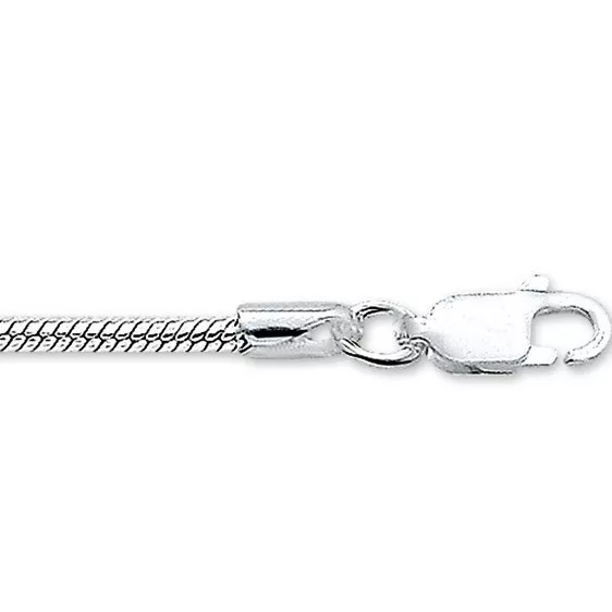 Armband Zilver Slang Rond 2,0 mm x 19 cm lang