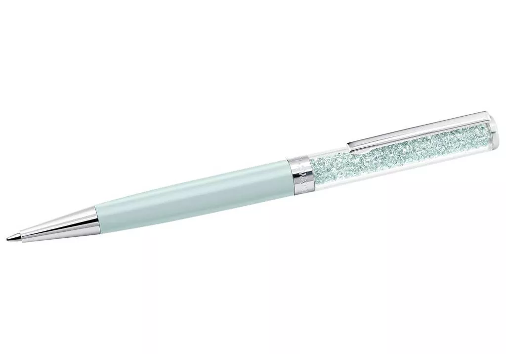Swarovski 5351072 Pen Crystalline zilverkleurig-lichtgroen