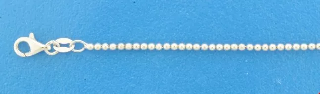 Huiscollectie Armband Zilver Bolletjes 2,0 mm 16 + 3 cm