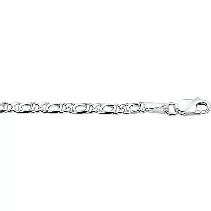 Armband Zilver Valkenoog 2,7 mm x 18 cm lang