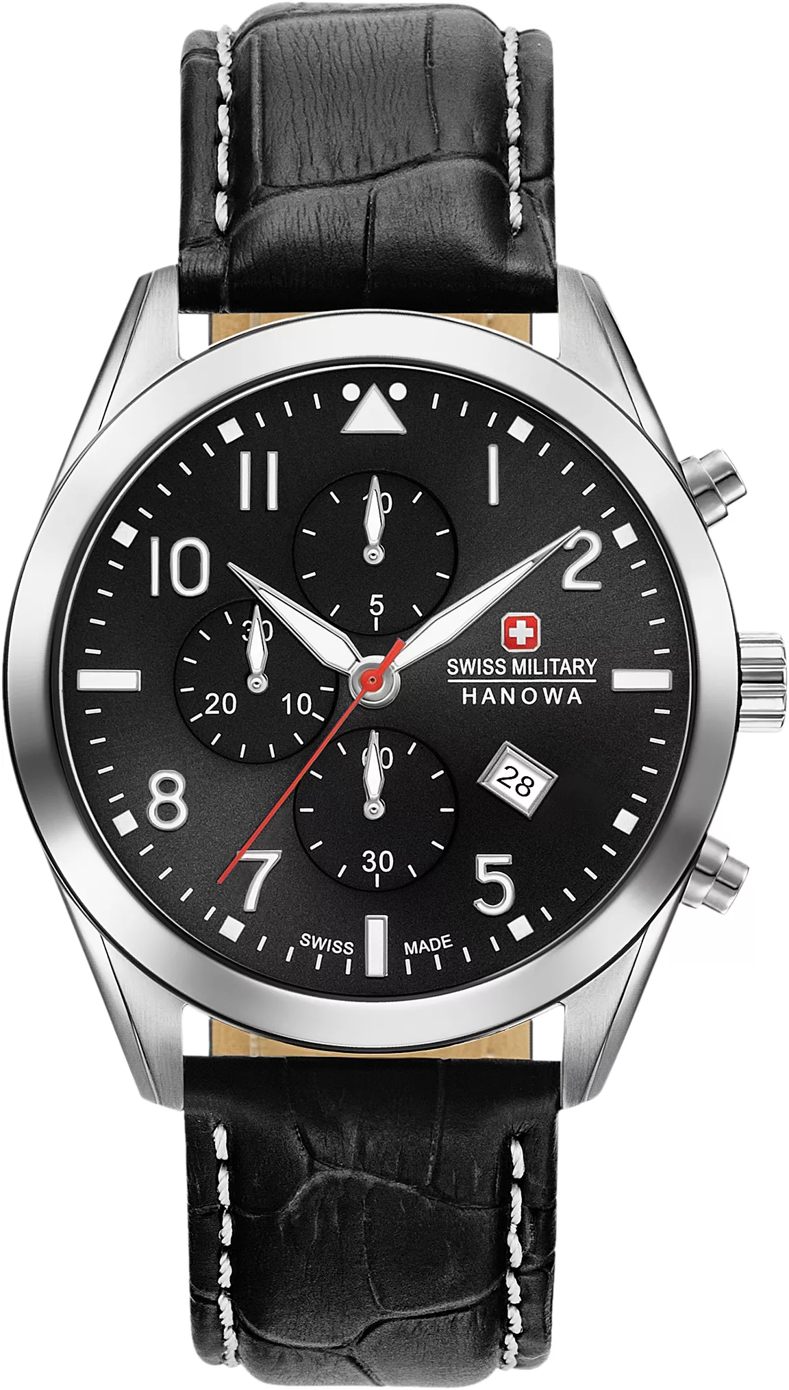 Swiss Military Hanowa Horloge 43 mm Stainless Steel 06-4316.04.007