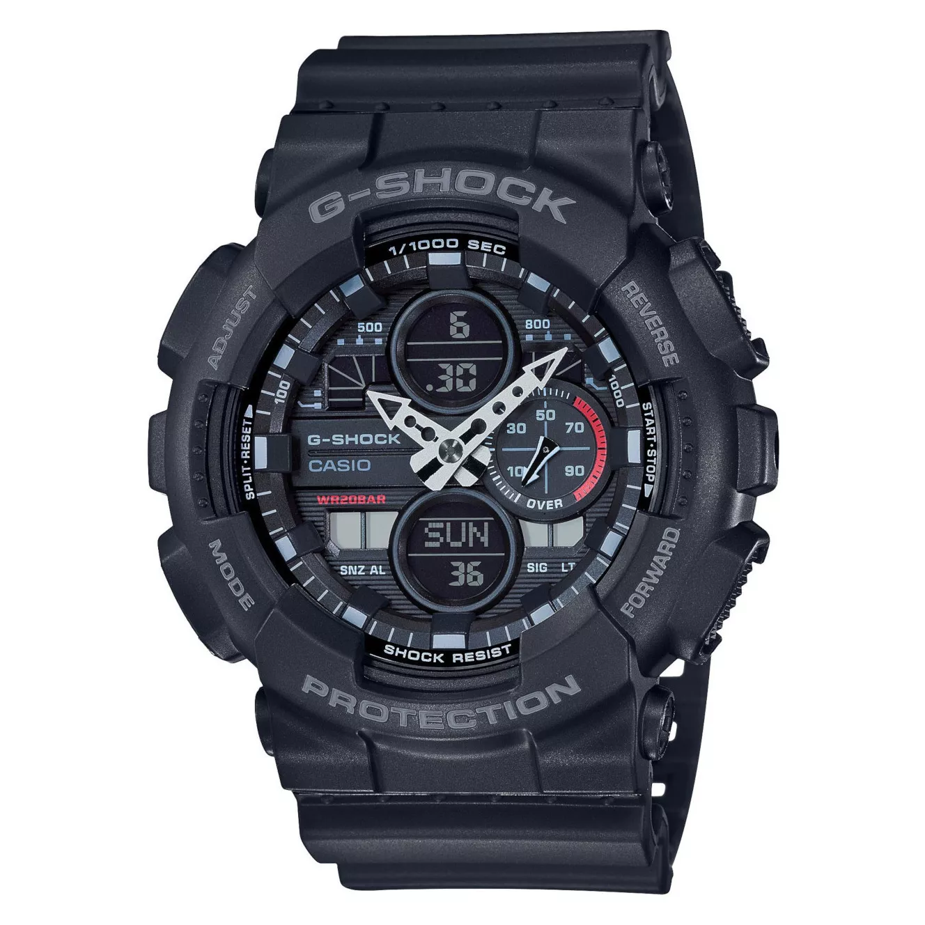 Casio GA-140-1A1ER Horloge G-Shock Classic zwart 55 mm